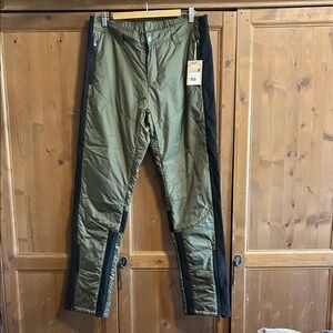 NWT Title Nine Backcountry Hotpants Insulated Pants by Skhoop, XL, color: olive